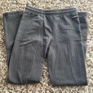Kerrits youth size med riding pant, grey/black check, perfect condition